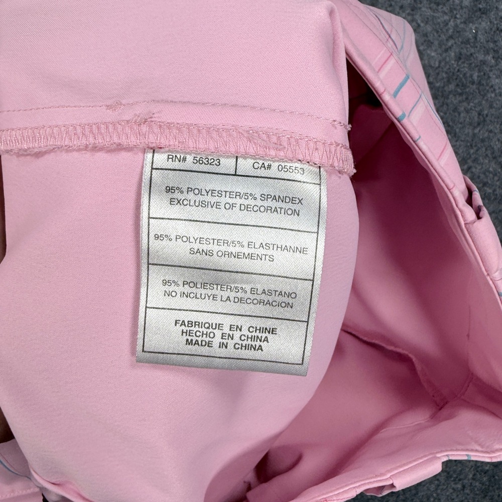 Nike Golf Pink Plaid Pleated Skort Nike Fit Dry Womens Size 8 321414-623 - Picture 4 of 9